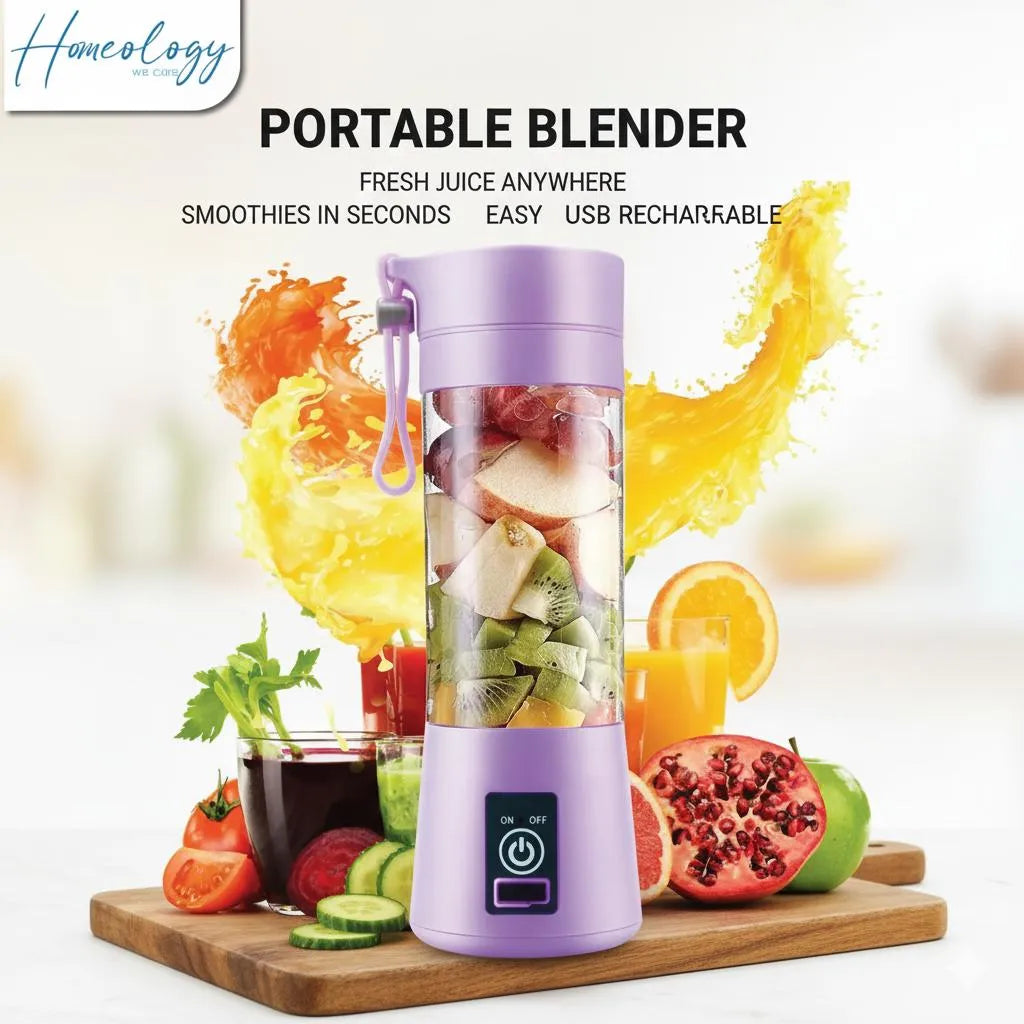 Premium Smart Portable Juice Blender – Wireless Touch & Go Smoothie Make