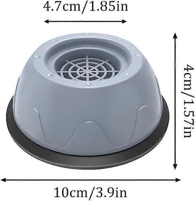 Premium Anti-Vibration Washing Machine Pads (4 Pcs Pack) - Non-Slip Rubber Stoppers