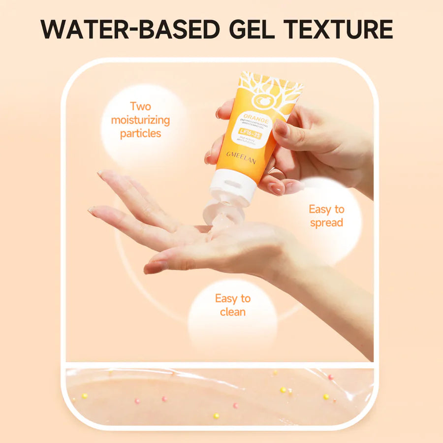Orange Enzyme Exfoliating Gel – Dead Skin Removal, Pore Cleansing & Natural Glow Boost