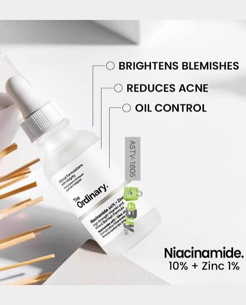 The Ordinary Niacinamide 10% + Zinc 1% Serum – Pores Minimize &amp; Oil Control
